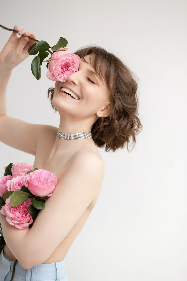 Фотосессии с живыми цветами в Железнодорожном