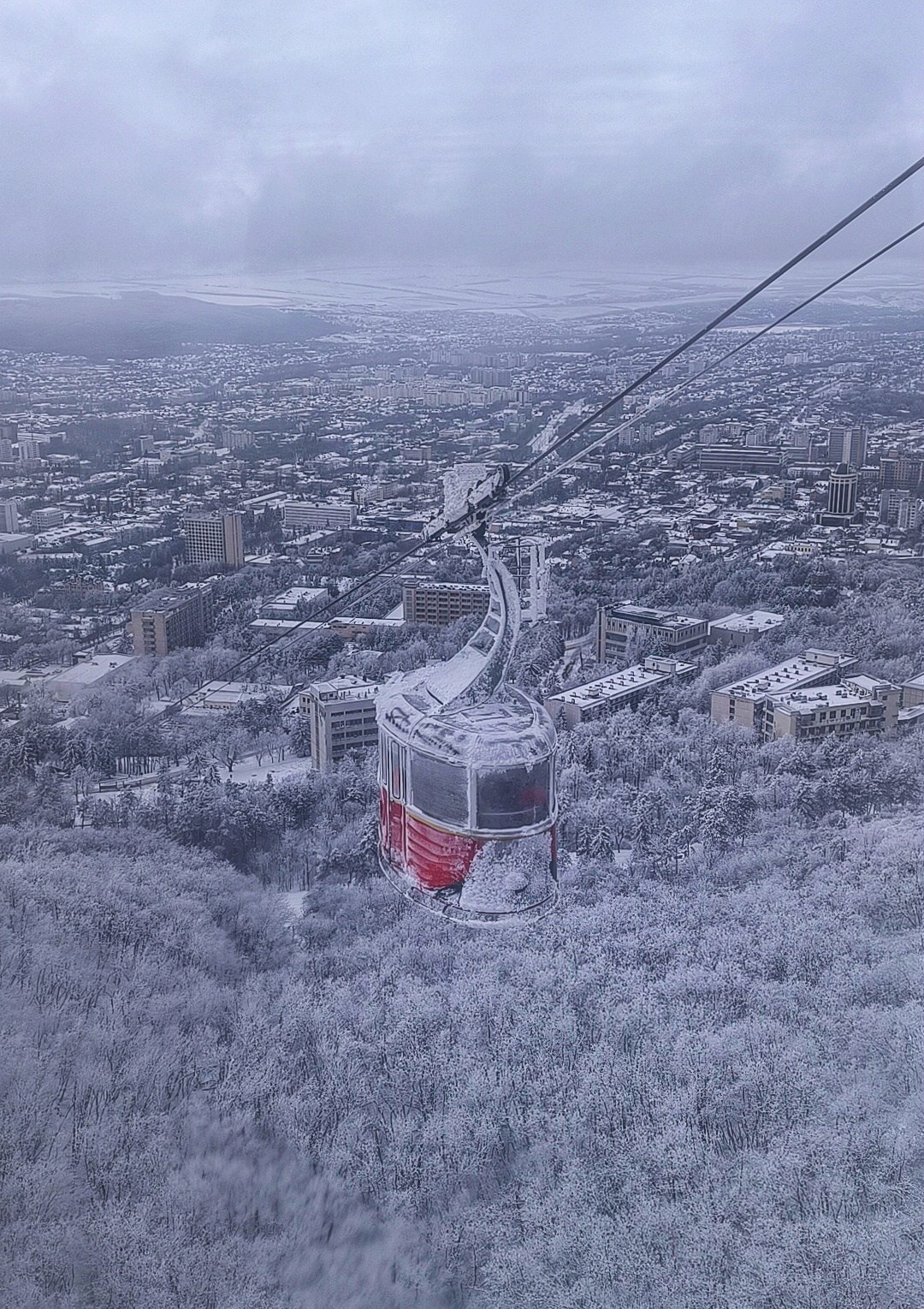 По-настоящему зимний Пятигорск. Фотосайт Андрея Прокопенко