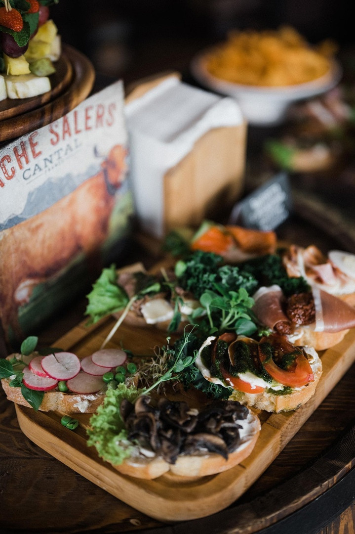 Станция брускетт. Свадебная площадка РАНЧО