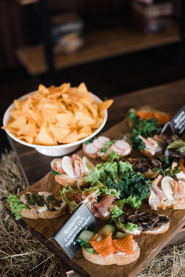 Станция брускетт. Свадебная площадка РАНЧО