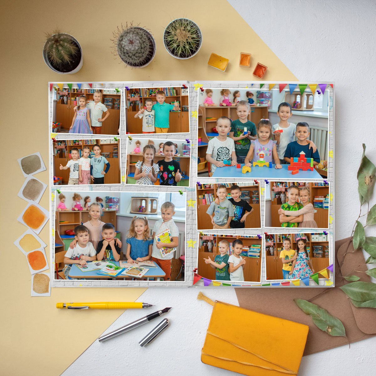 3 разворота ДС. Детский, семейный и школьный фотограф Светлана Волжанина