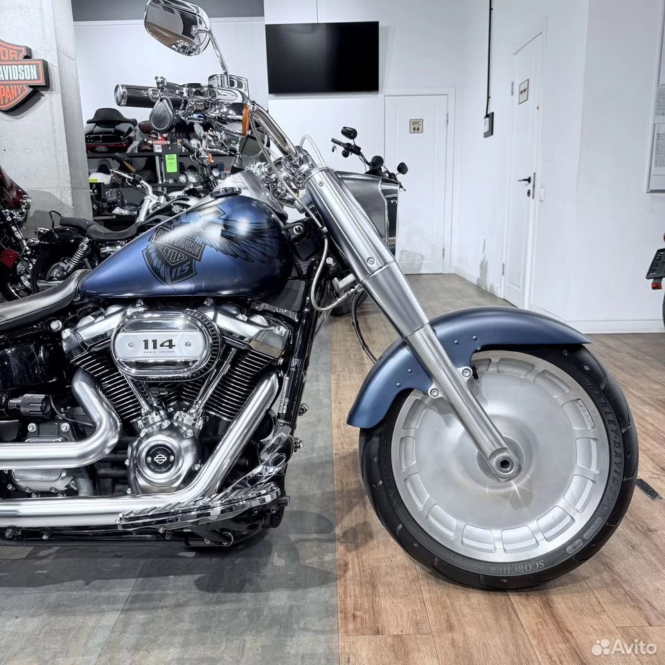 2018 Fat Boy 114 Bluе Dеnim 115 Yеars. Hello Davidson, Москва. Только хорошие мотоциклы…