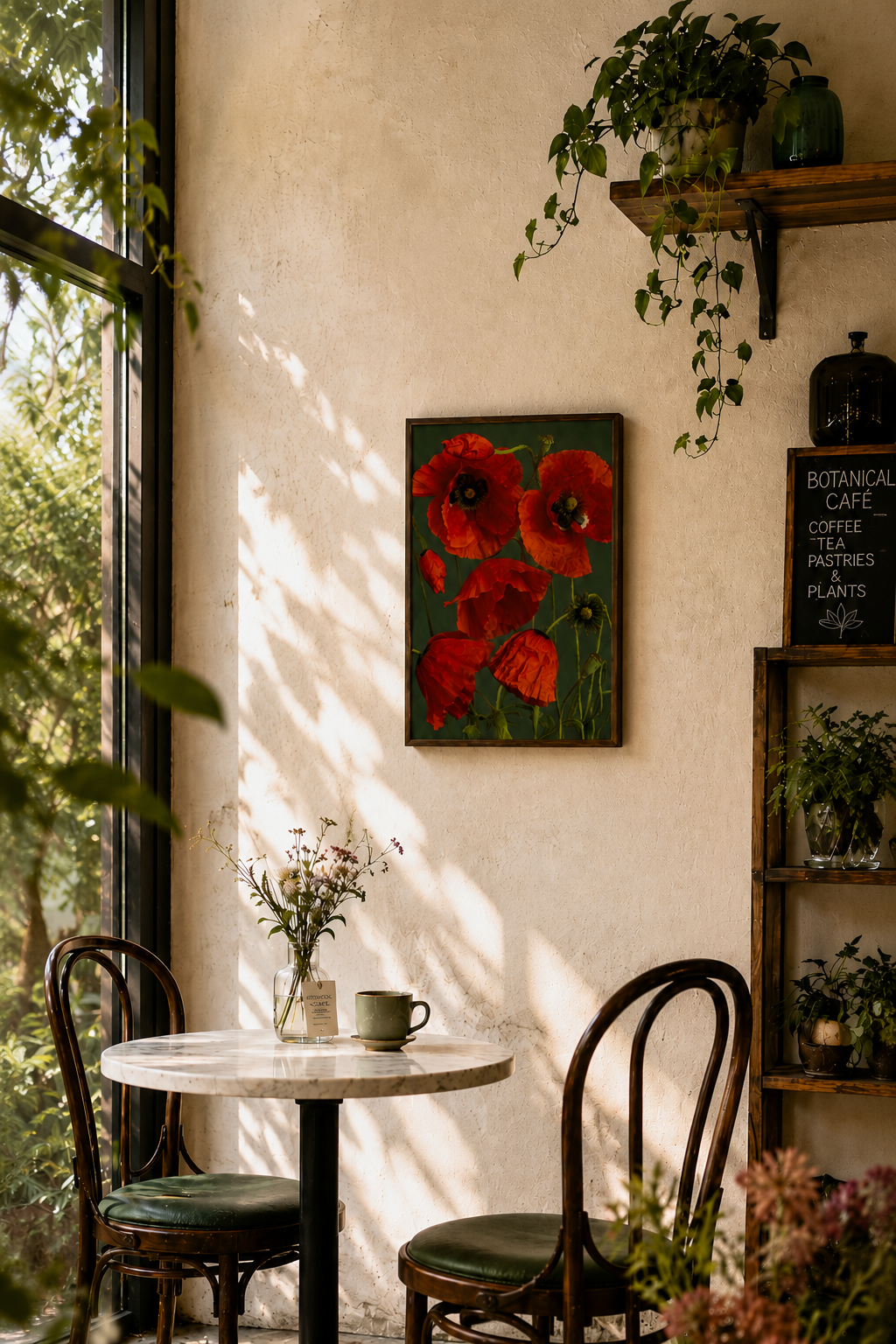 Scarlet Rhythm. Author’s fine art prints with international delivery