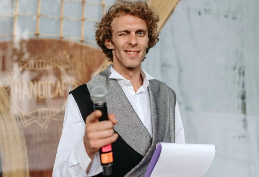 Ведущий-Дня города Москва, в Измайловском парке.