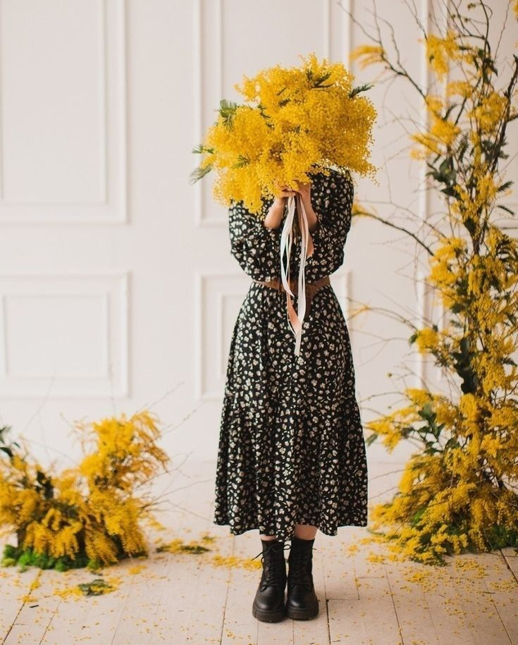 Фотосессии с живыми цветами в Железнодорожном