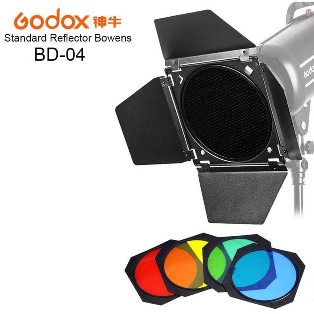 Шторки с набором фильтров Godox BD-04