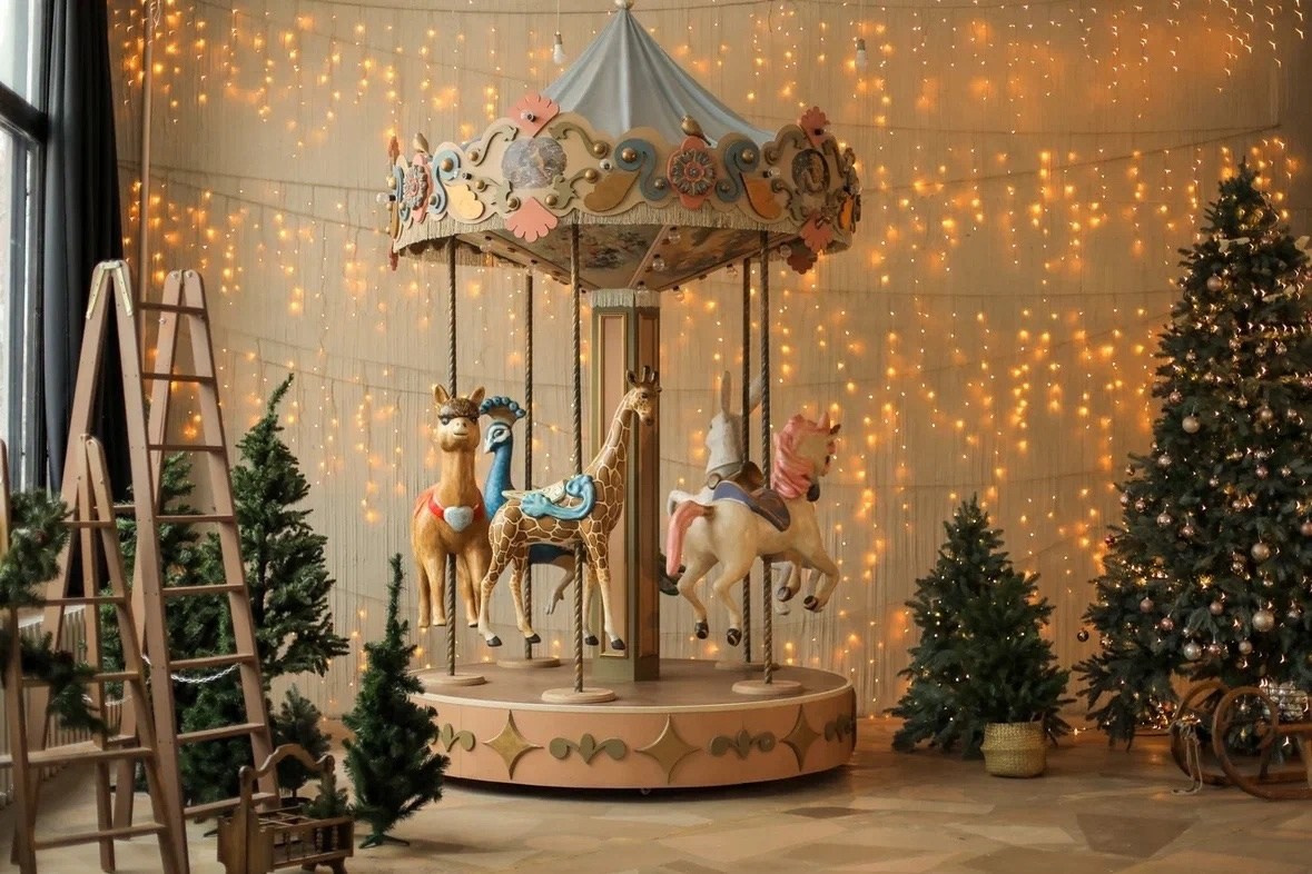 Новогодние студии. Ирина Кан Фотограф новорожденных в Екатеринбурге