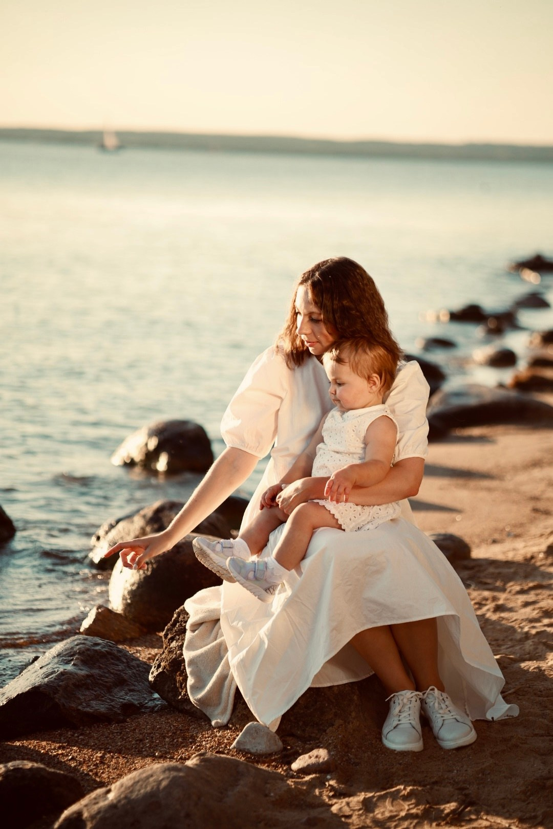 Семейная фотосессия на Минском море. Фотограф в Минске Анна Кучинская