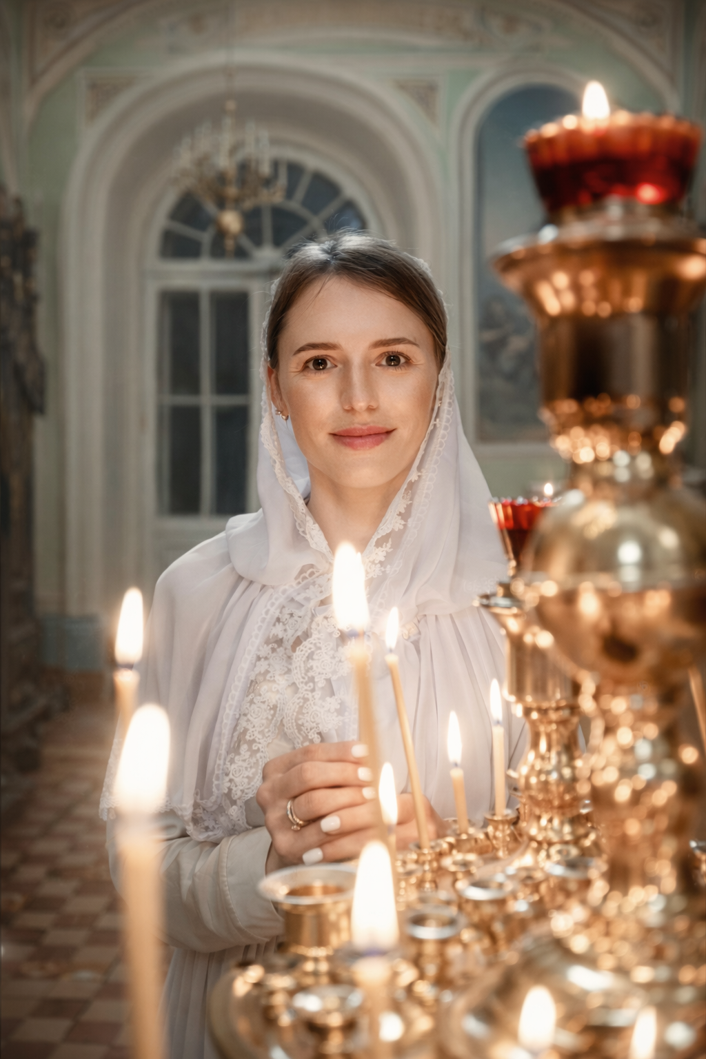 Крещение Марии. Семейный и детский фотограф в Москве Юлия