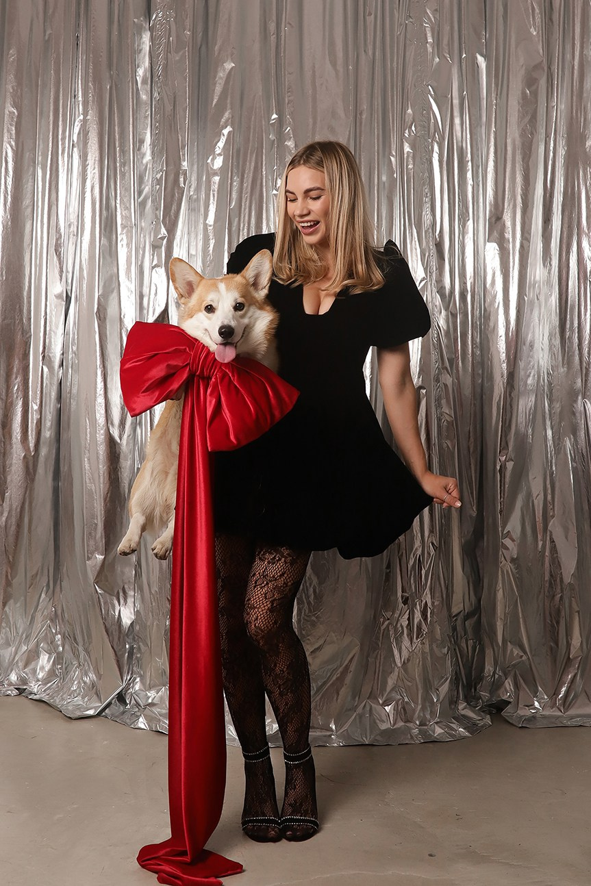 Серебристый Новогодний