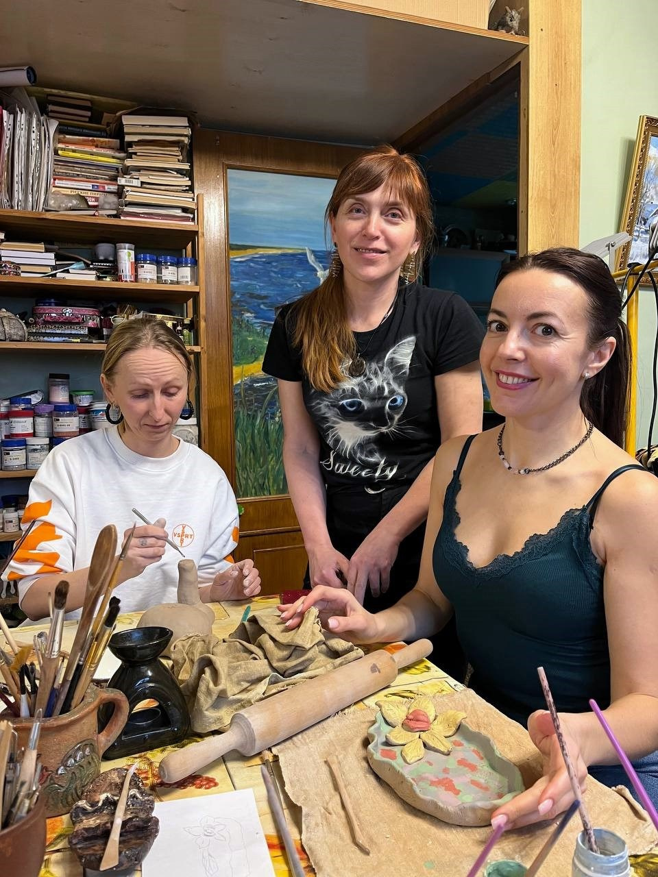 Индивидуальные занятия. Авторская керамика в Москве, художник Екатерина Кудряшова