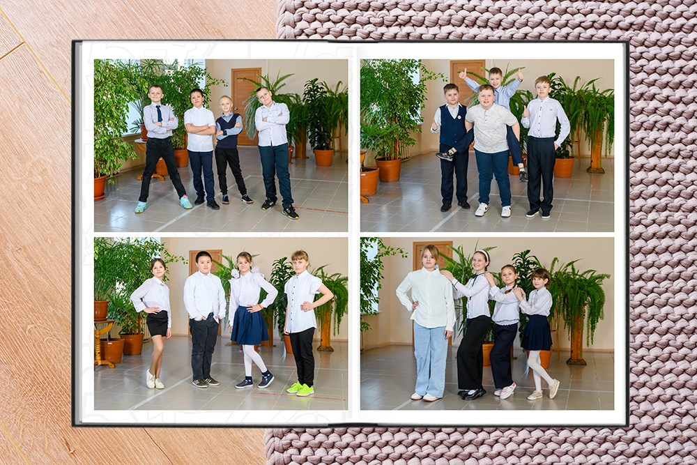 Выпускной альбом «Про меня и наш класс». Студия выпускных альбомов Ольги Галкиной. Томск