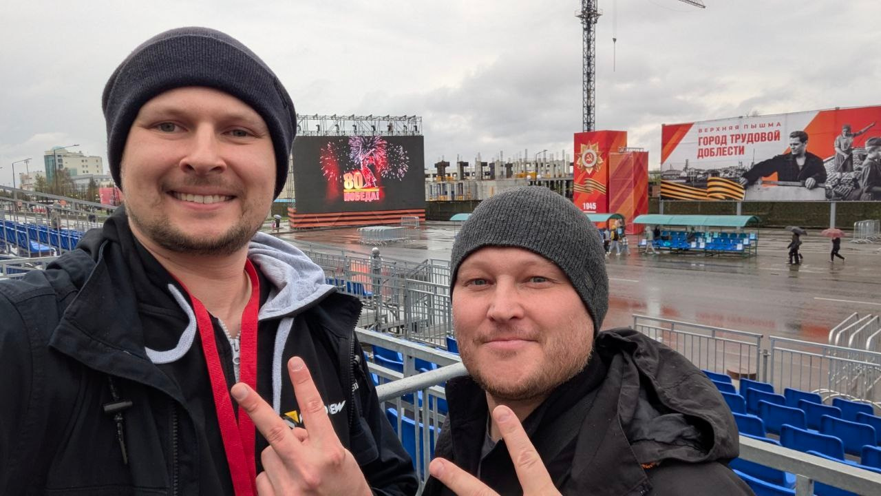 Парад Победы в Верхней Пышме. Video Crew