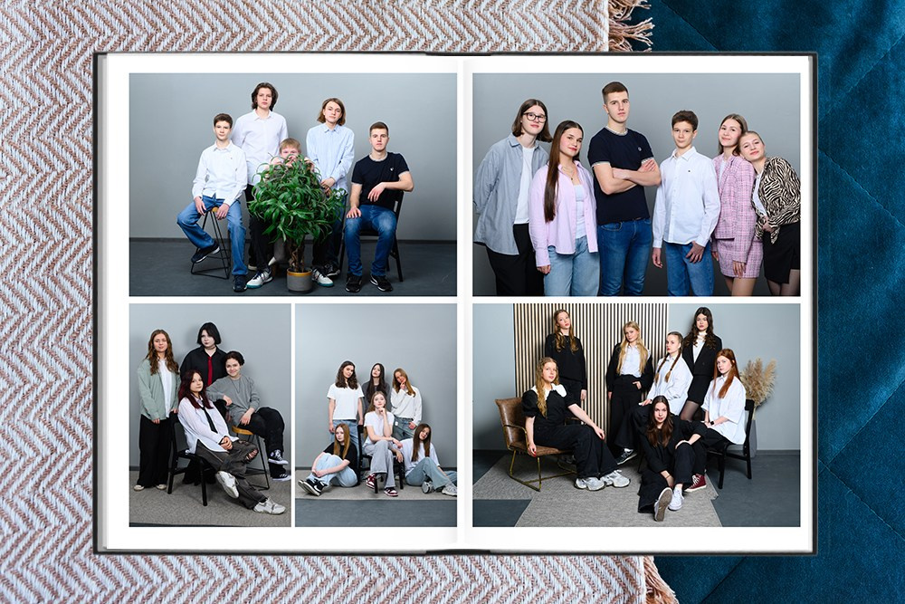 Выпускной альбом для 9 и 11 классов в Томске. Студия выпускных альбомов Ольги Галкиной. Томск