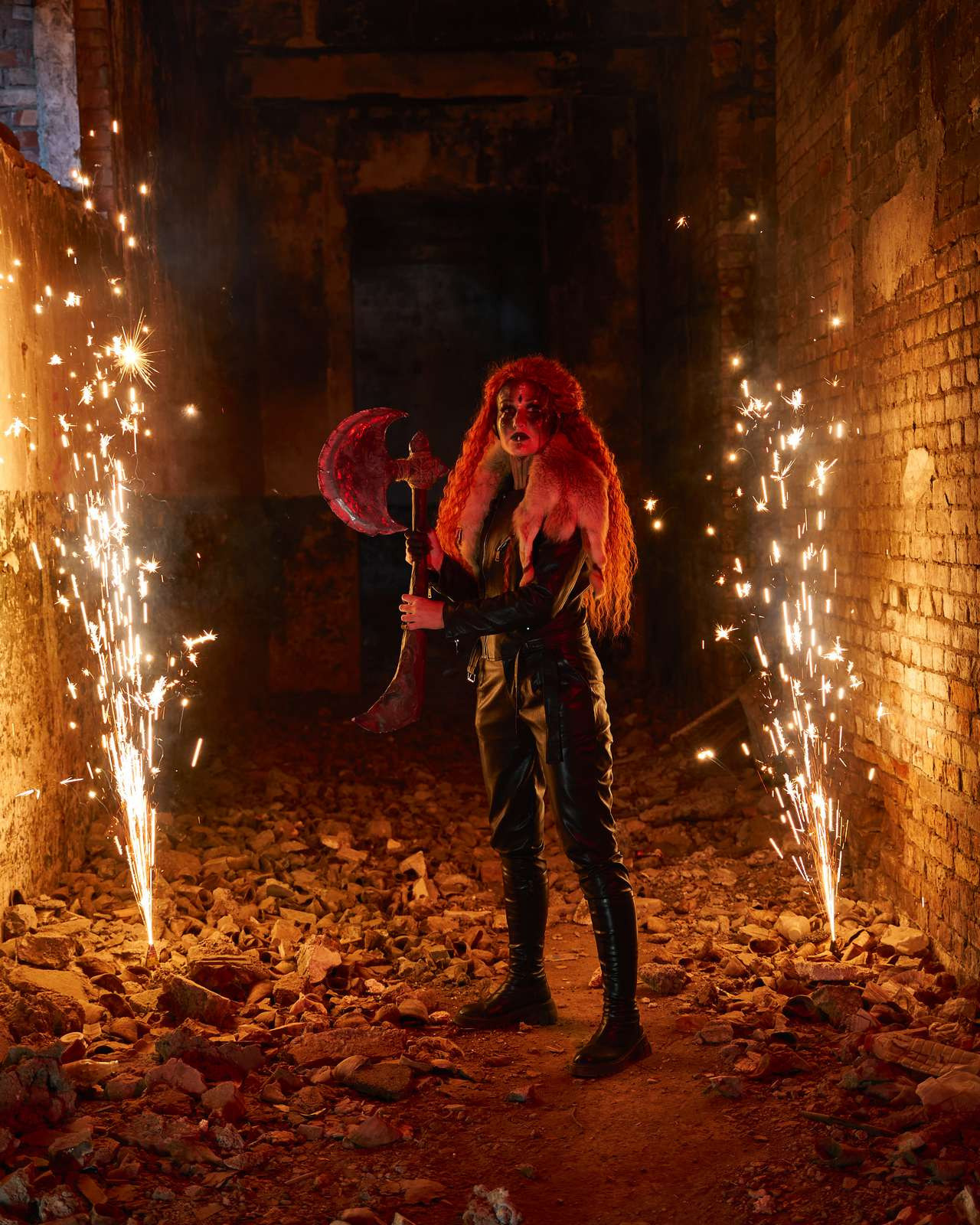 Валькирия в руинах. Фотограф в Уральске Александр Хохлачёв | HOHLACHEV.COM