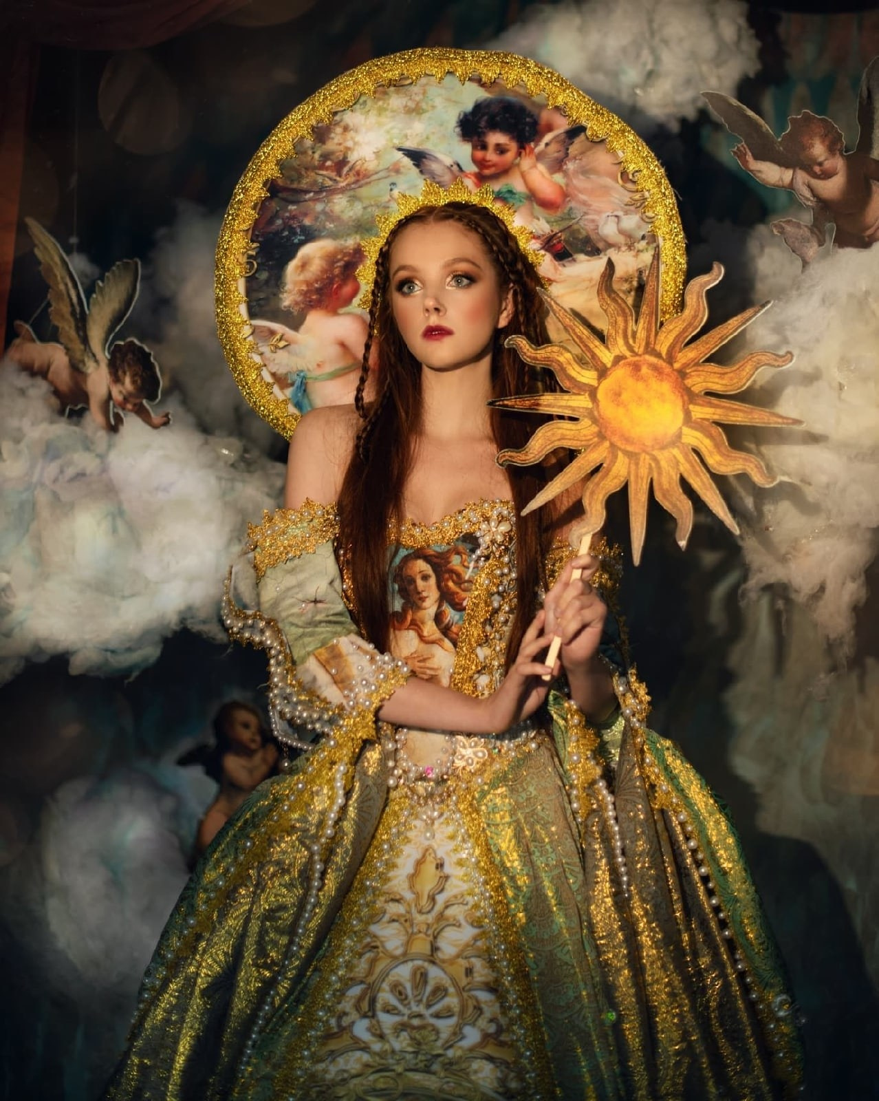 Императрица. Русские народные костюмы в Москве