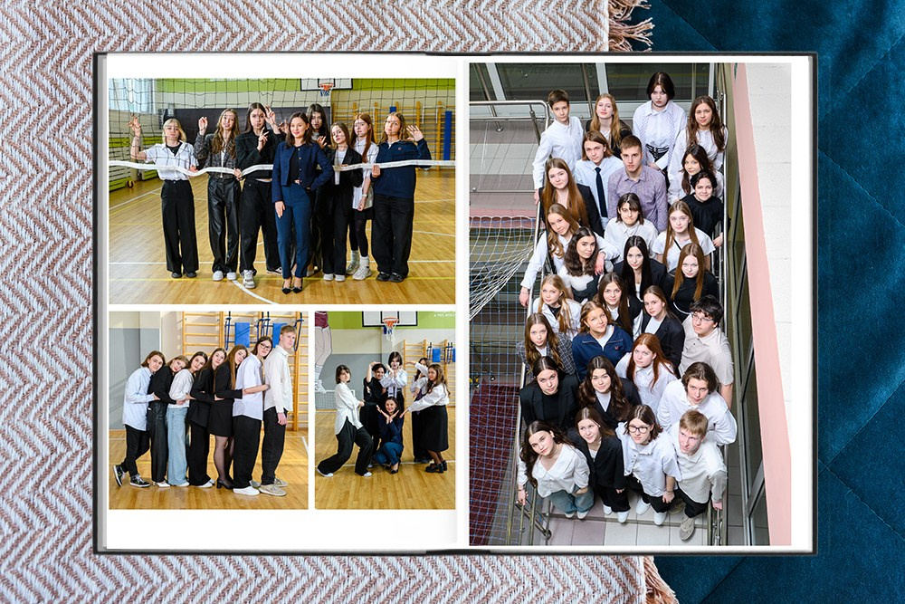 Выпускной альбом для 9 и 11 классов в Томске. Студия выпускных альбомов Ольги Галкиной. Томск