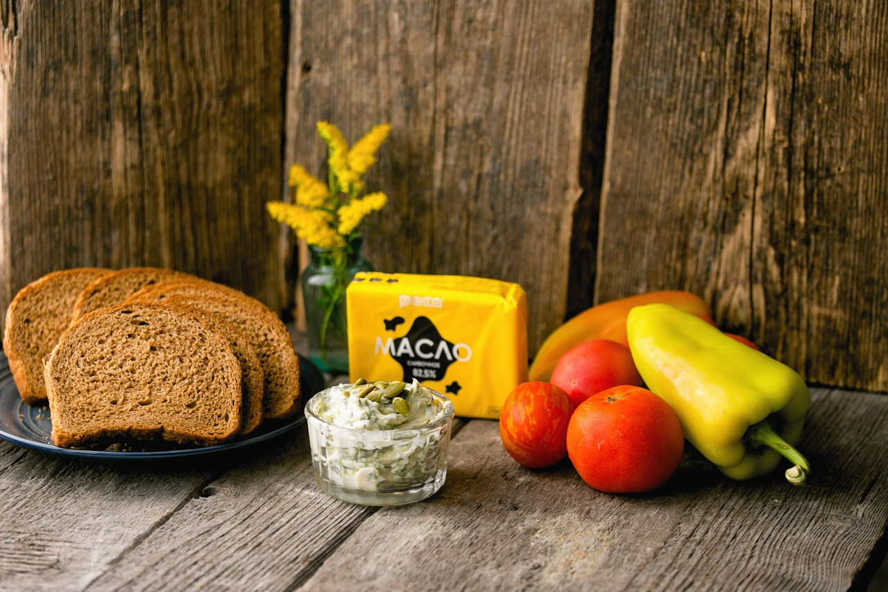 Фуд съемка молочной продукции комбината Роса в Смоленске. Фотограф | Михаил Буш Смоленск