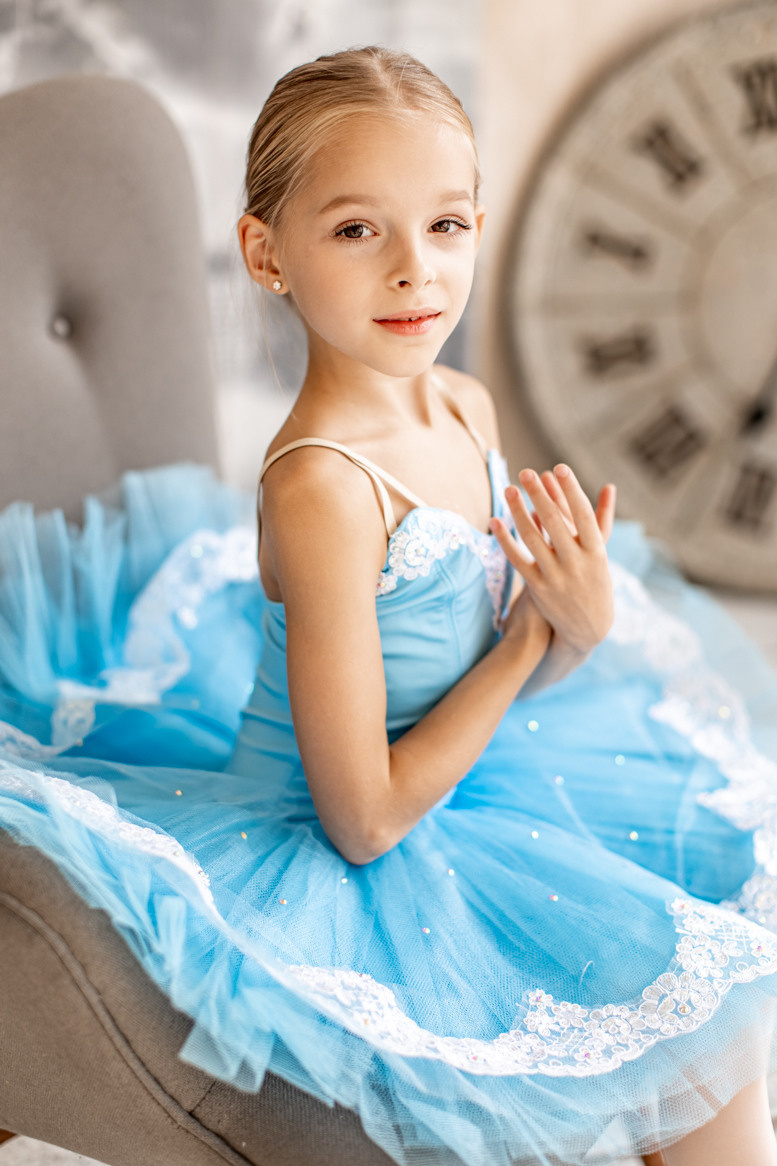 Пачка балетная голубая для деток напрокат. Балетный фотограф Алина Ханько — Душа Балета