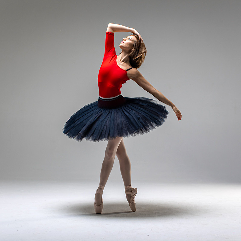 Купальник балетный «Один рукав» напрокат / Zidans. Балетный фотограф Алина Ханько — Душа Балета