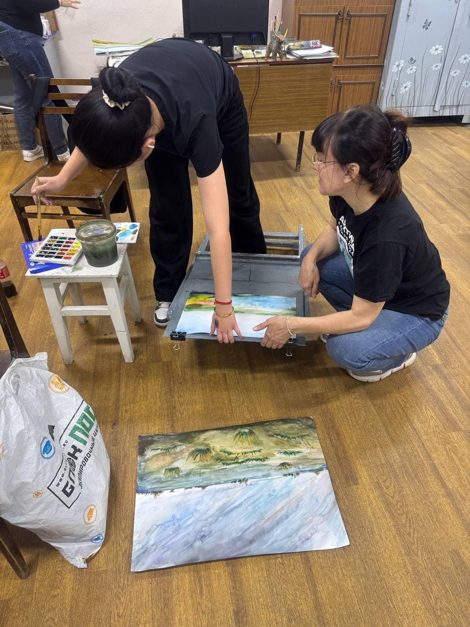 2025 г. город Элиста, Республика Калмыкия. Ефремова Ольга. Художник