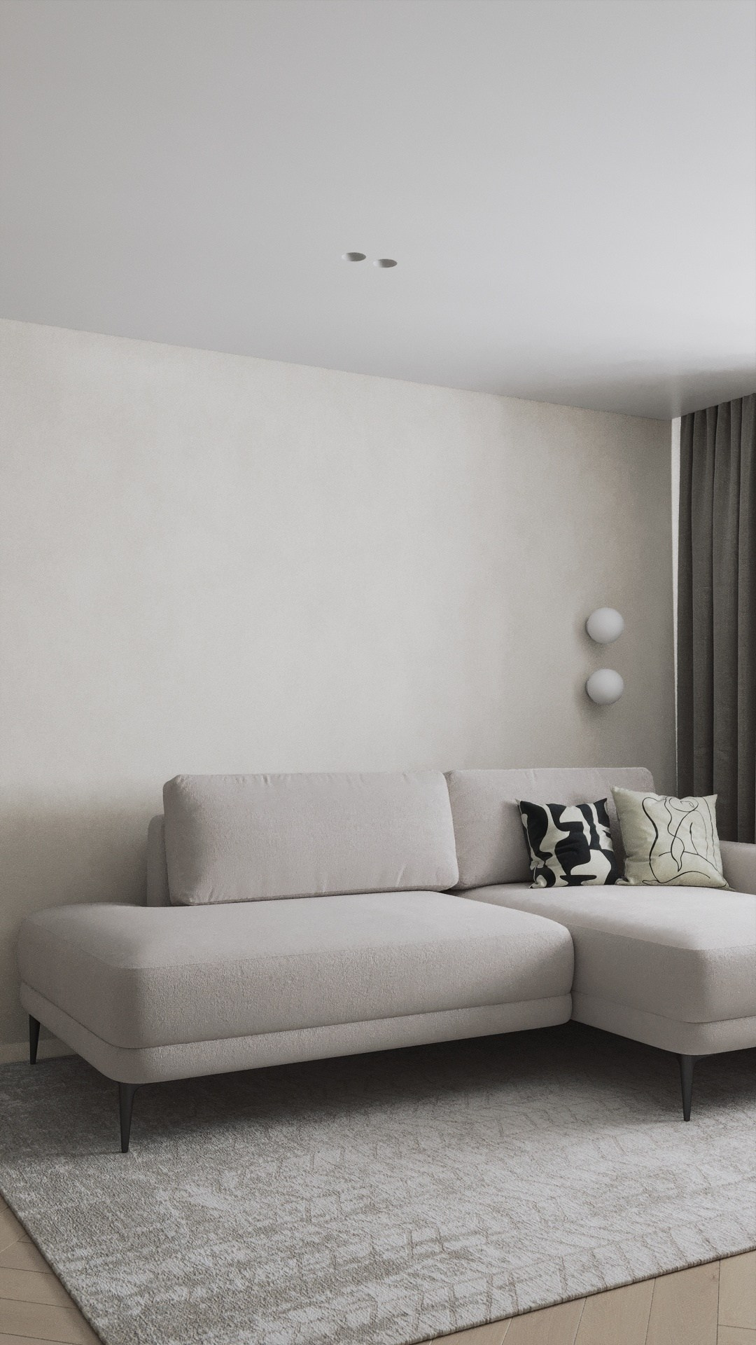 // квартира 36 м². Студия дизайна интерьера ESLI.BURO