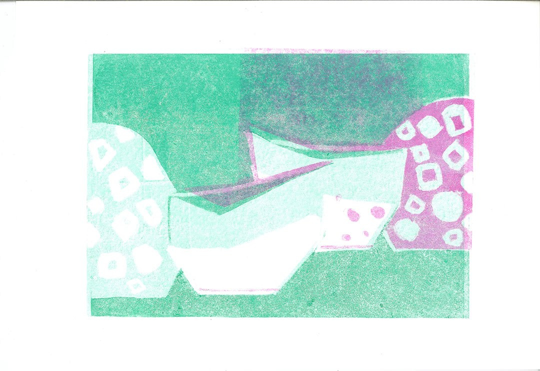 Монотипия. Художник и керамист в Москве Виктория Густарёва