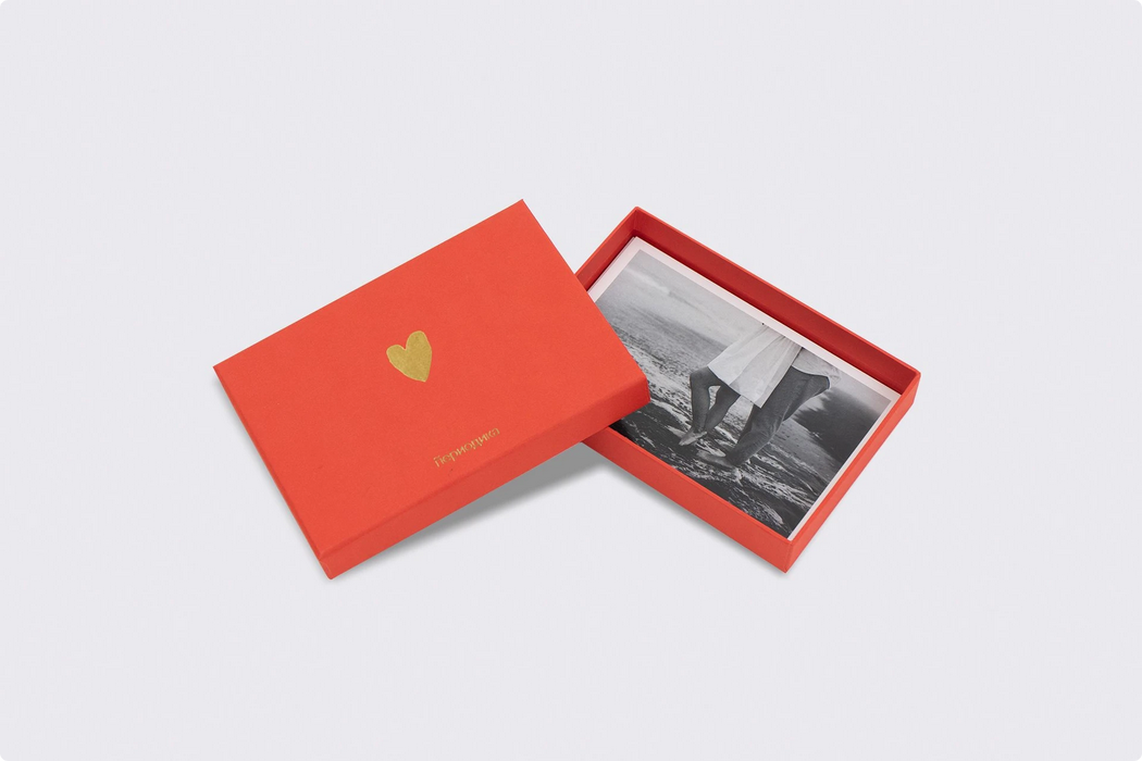 Подарочная упаковка — каждый набор из 24 шт приходит в элегантной коробке из красного эфалина с изысканным тиснением «сердце».