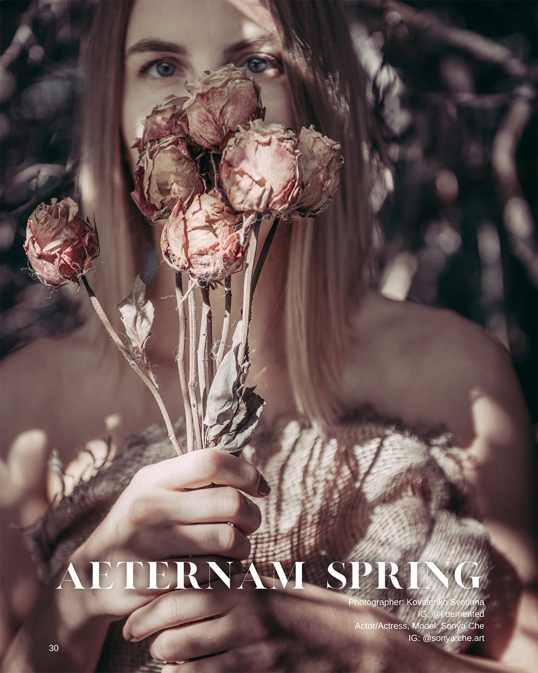 Соня, фотопроект «Aeternam spring». Коваленко Светлана, фотограф в Москве. Концерты, события и люди