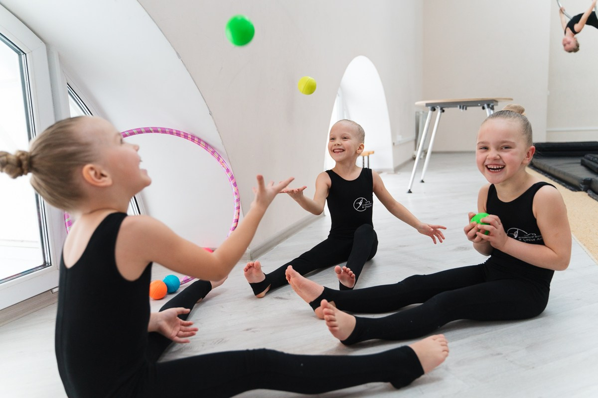 Тренировка в цирковой студии. Репортажный и семейный фотограф в Санкт-Петербурге Тарас Марченко