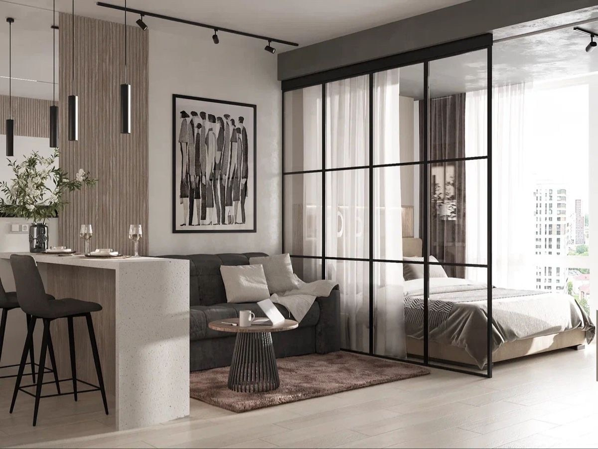 Умное зонирование: функции и эстетика перегородок. Ирина Змазнева_Дизайнер интерьера_Новосибирск