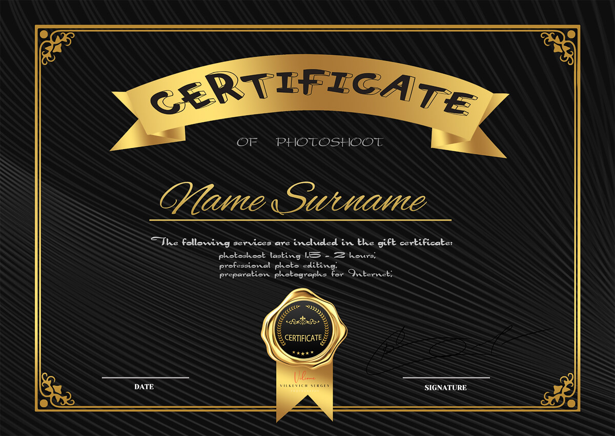 Bon podarunkowy na sesję zdjęciową. Fotograf w Warszawie