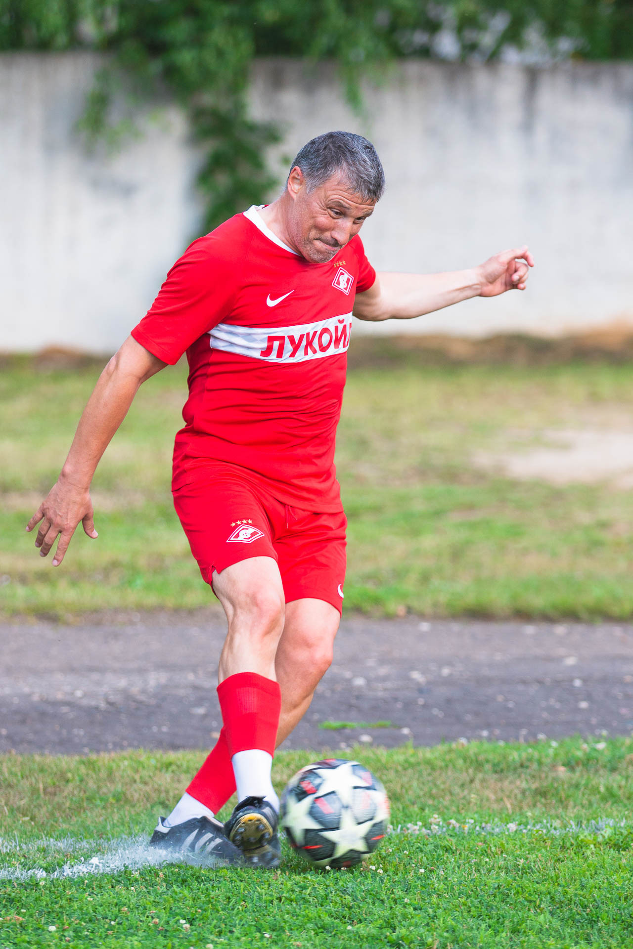 Матч ветеранов команд «Спартак» — «Торпедо» в городе Кольчугино. Свадебный фотограф в Александрове