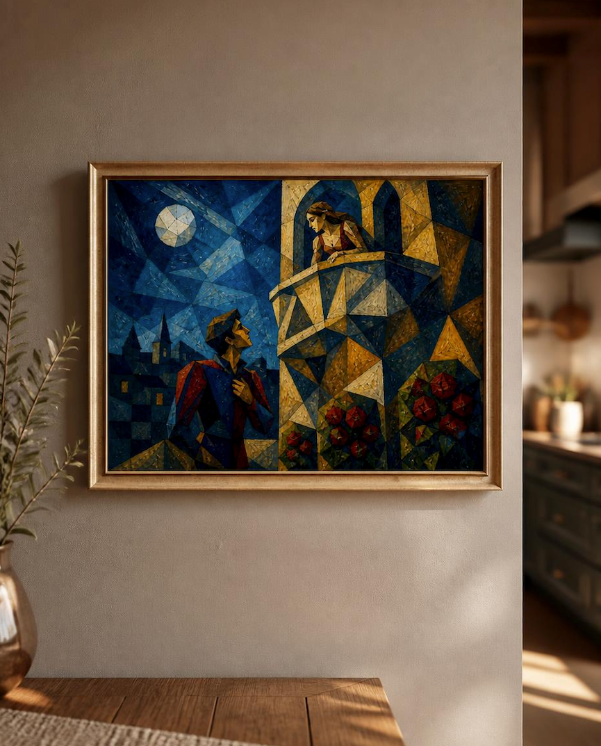 Ромео и Джульетта. Эскиз NeoHand Art.