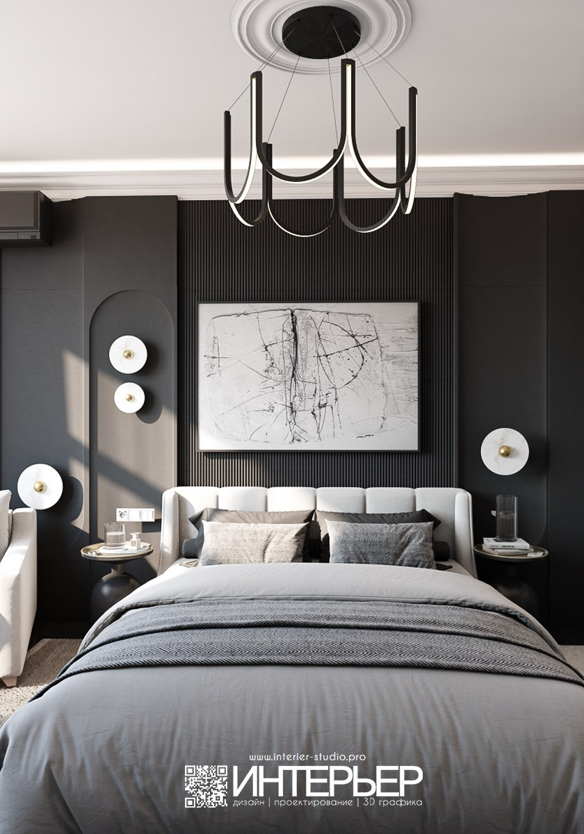 Виталий и Александра. Квартира ЖК Курортный. Корректировки (2). Дизайн интерьера, 3D визуализация и 3D моделирование. Создание проектов и чертежей. КМВ: Кисловодск, Пятигорск, Ессентуки и удаленно