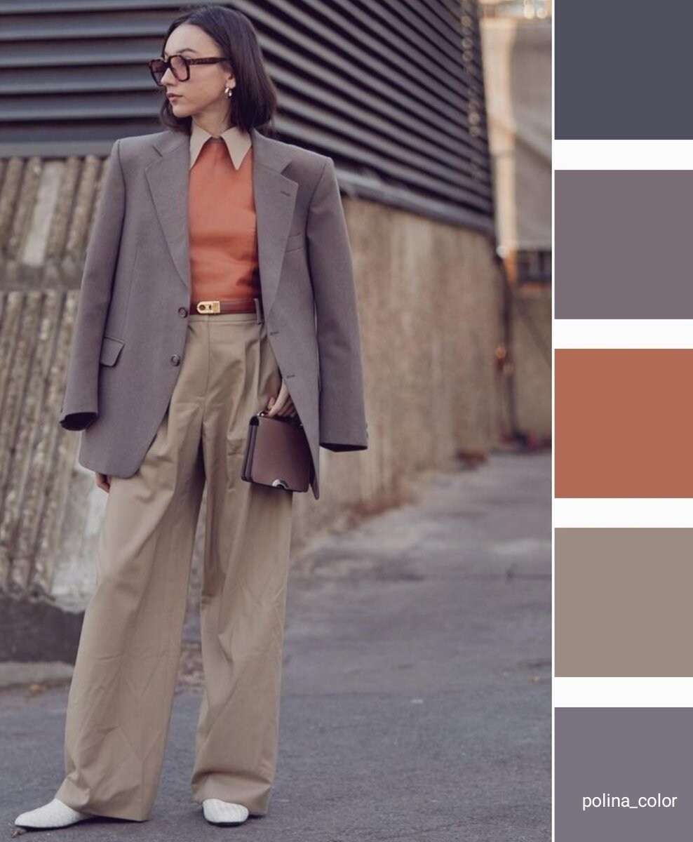 Сочетания цветов в одежде