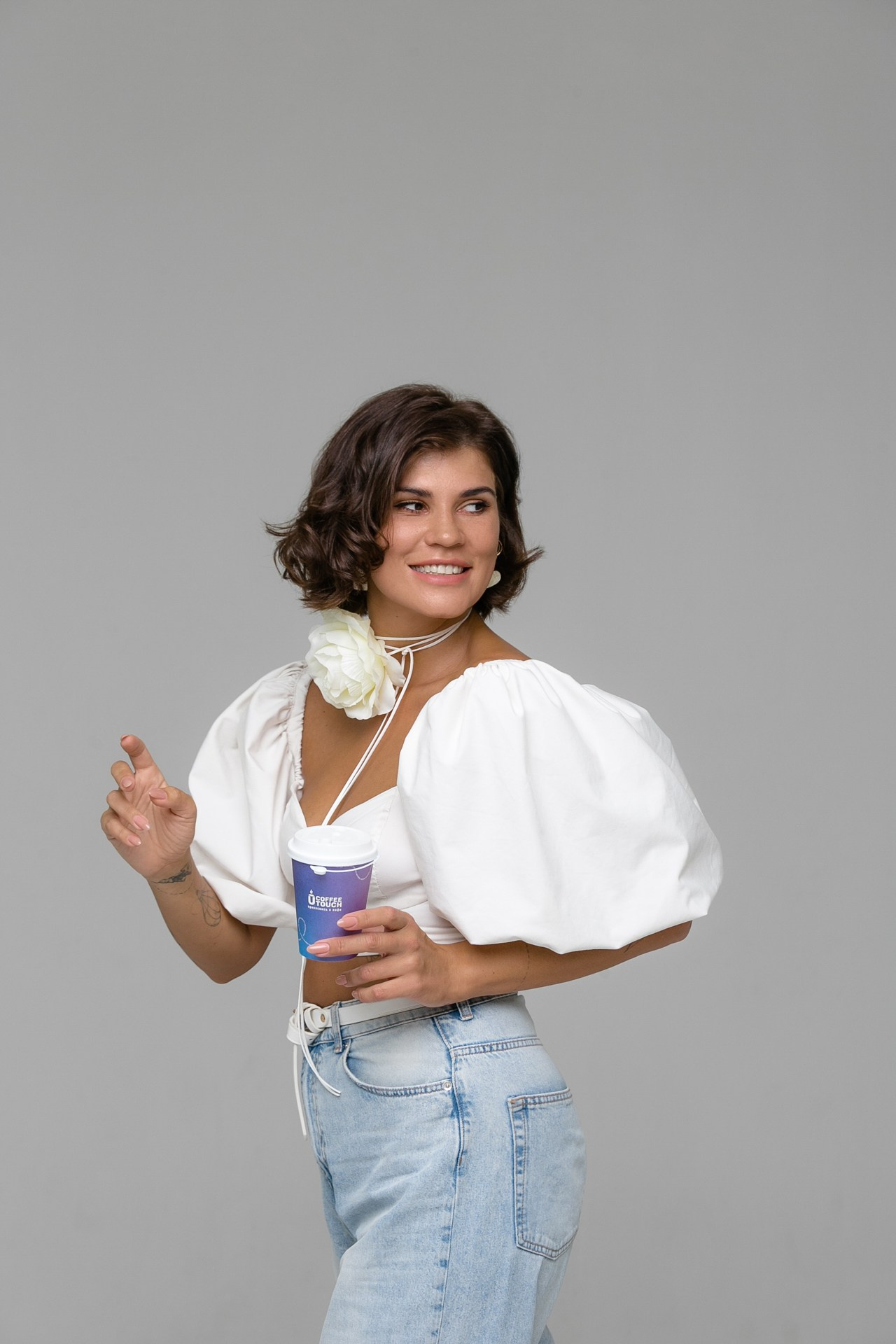 Съемка наружной рекламы кофейни Coffee Touch в Смоленске. Фотограф | Михаил Буш Смоленск