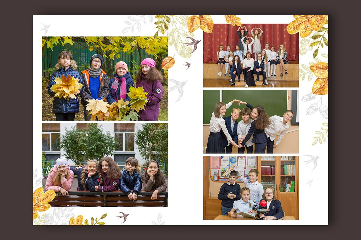 Выпускные альбомы для 1, 4, 9, 11 класса с  оживающей фотографией. Выпускные альбомы. Частные съемки
