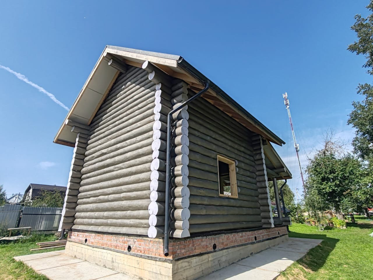 Срубы домов и бань в посёлке Золотково Владимирской области