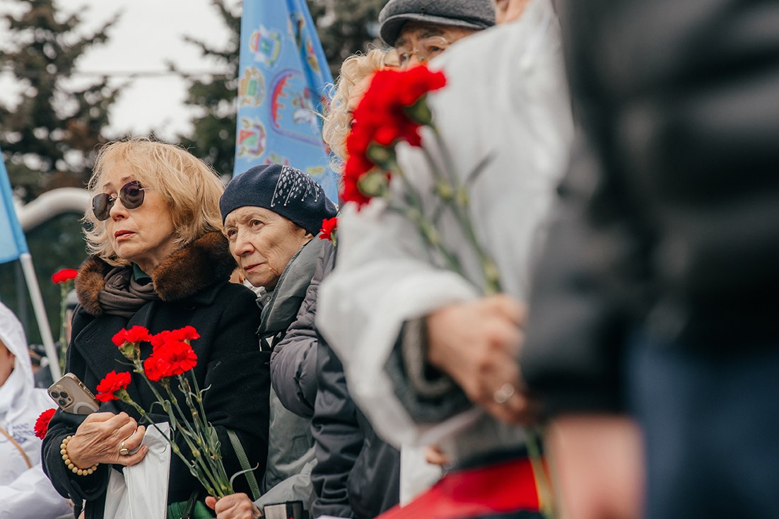Акция памяти к 40-летию ликвидации катастрофы на Чернобыльской АЭС прошла на Поклонной горе. Фото и видео проект о героях ВОВ, Чернобыльцах, Афганцах