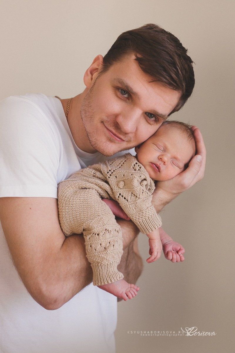 Фото с Родителями (ньюборн). Фотограф новорожденных в Магнитогорске Ксюша Борисова