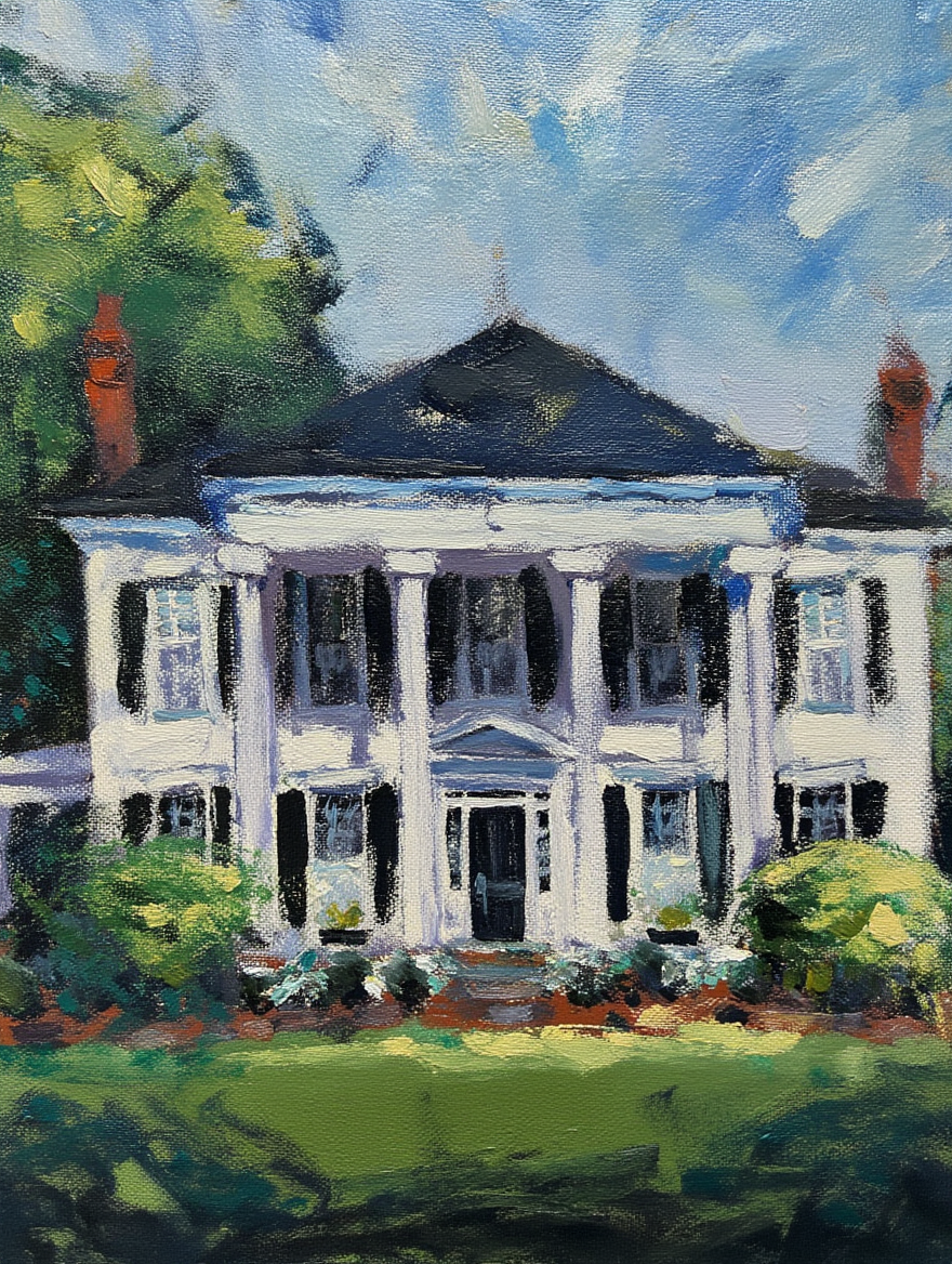 THE PROCESS. Exclusive Closing Gifts for Top Realtors | Custom House Portraits by Yulia Yurchevskaya