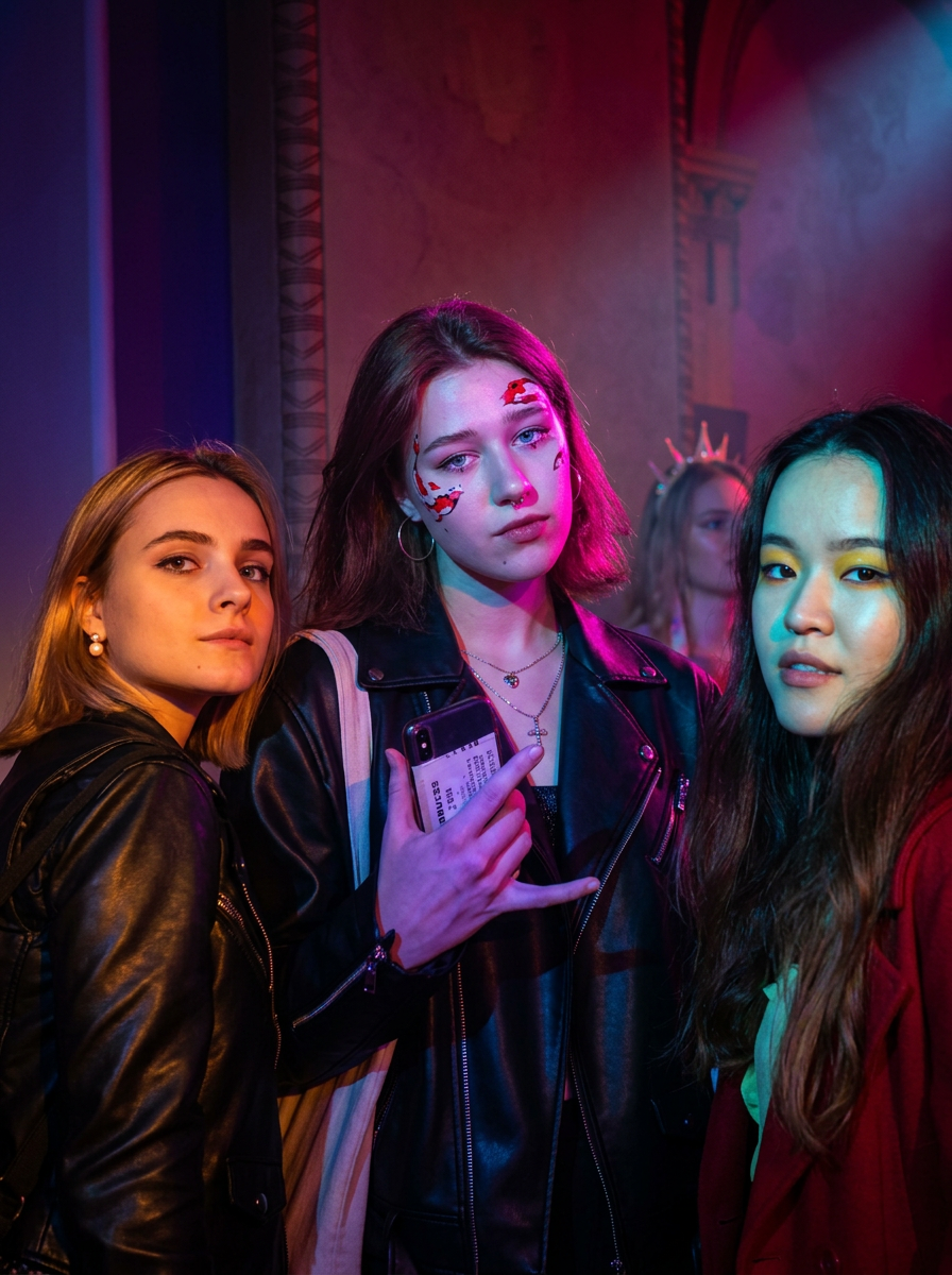 Девушки на вечеринке