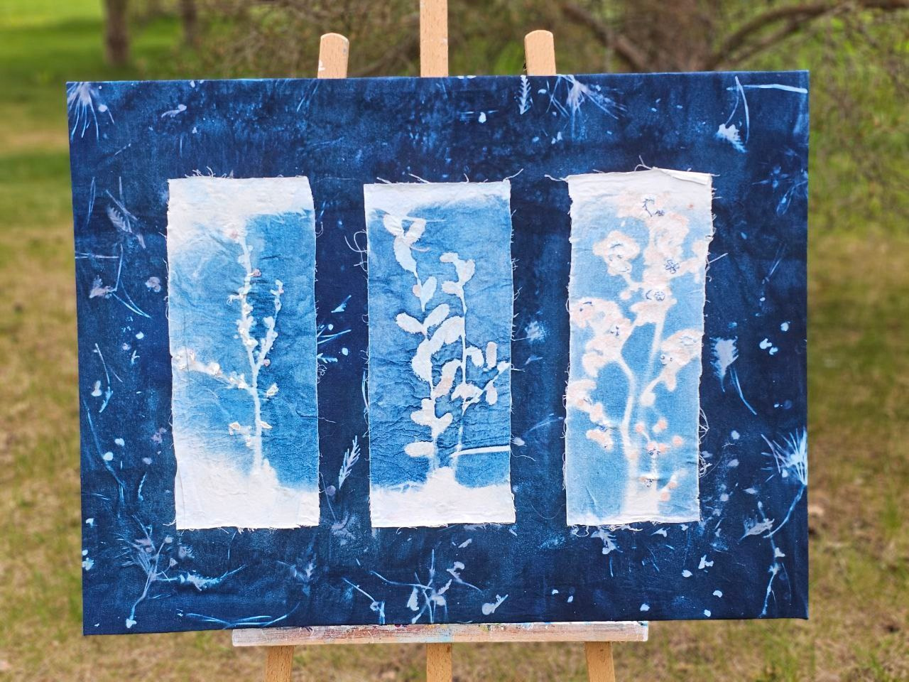 ЦИАНОТИПИЯ. CONTEMPORARY ARTIST OLGA ANDRIYASH