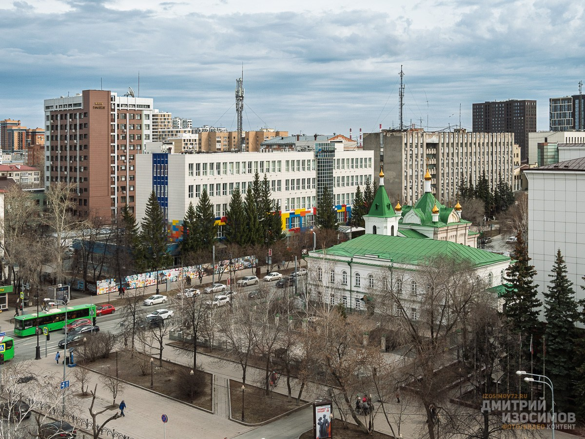 Водонапорная башня Тюмени