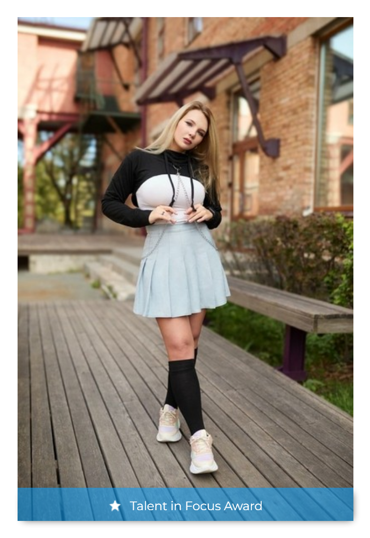 Достижение Talent in focus award за попадание в финал фотоконкурса на Viewbug