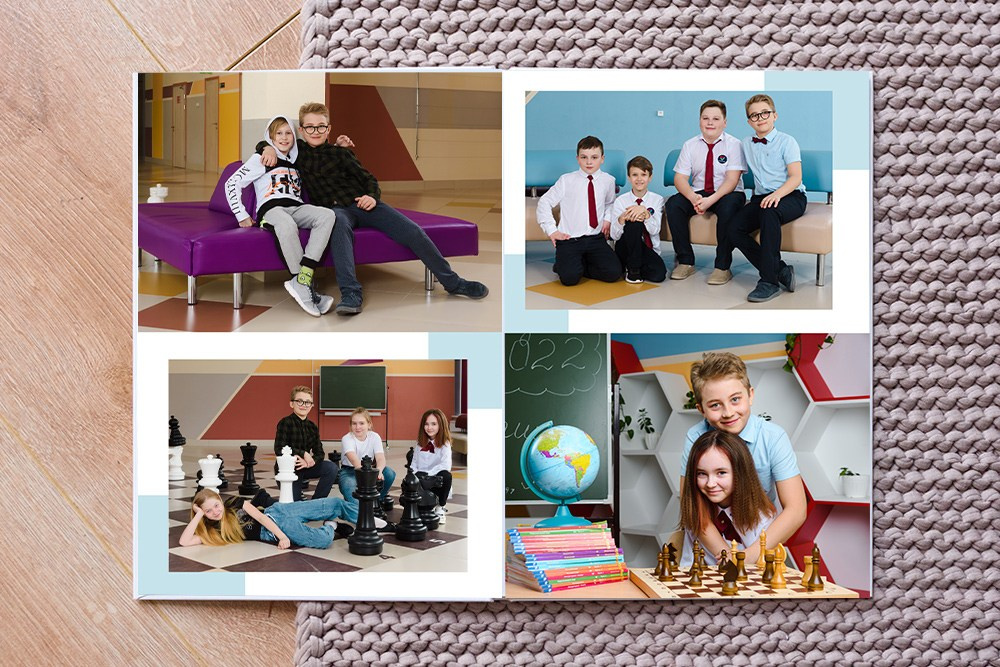 Выпускной альбом «Моя жизнь в школе». Студия выпускных альбомов Ольги Галкиной. Томск