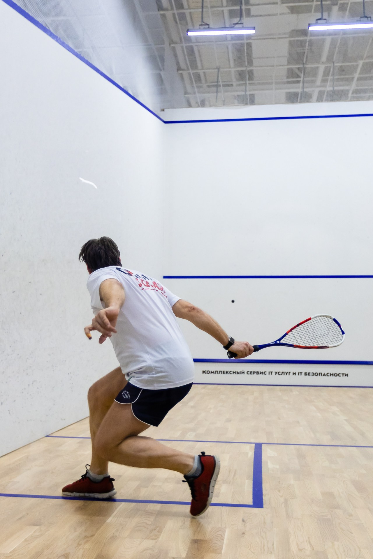 Репортаж с турнира по сквошу в спортивном клубе OCTOBER. Фотограф в Санкт-Петербурге — Сергей Петров