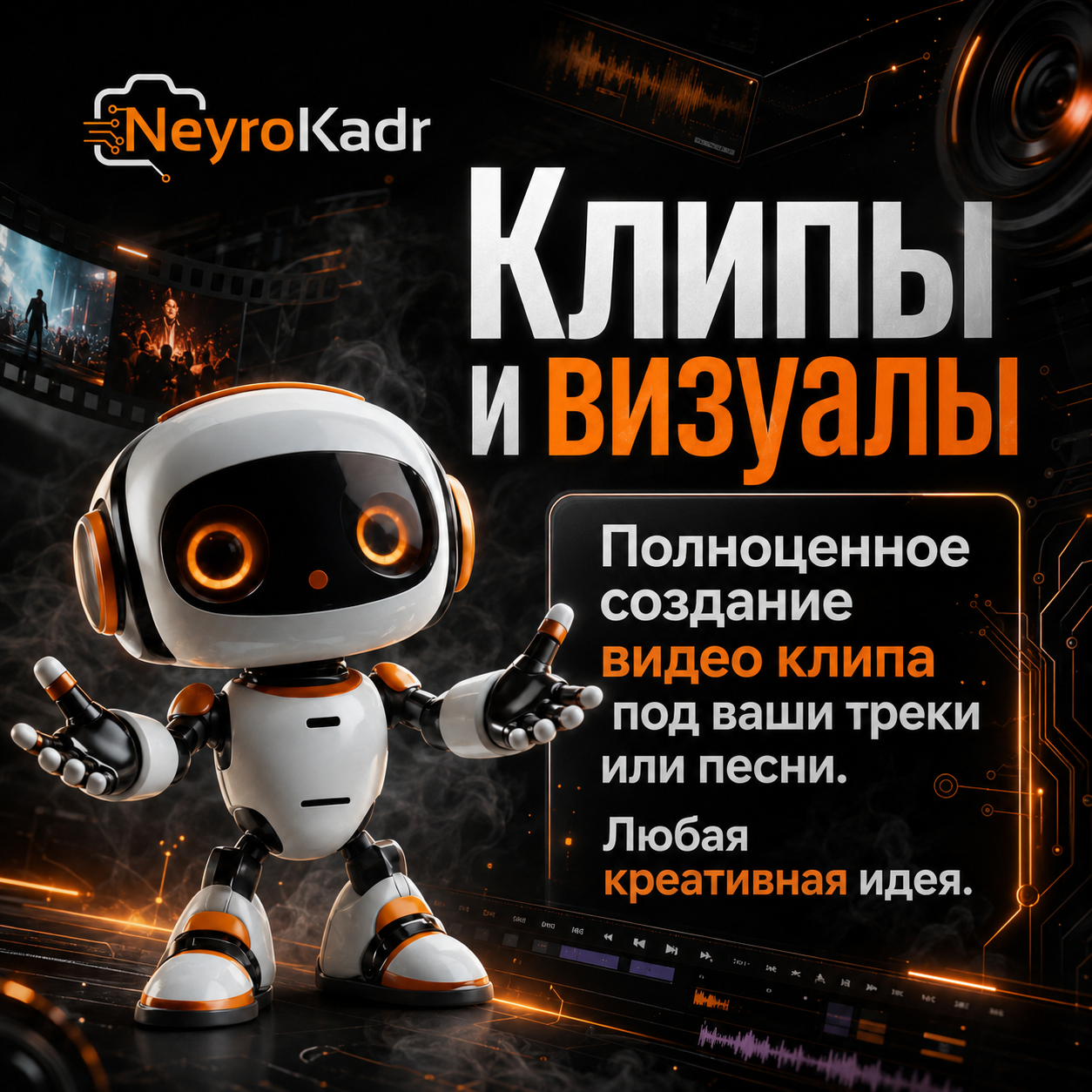 Создание видео с помощью ИИ