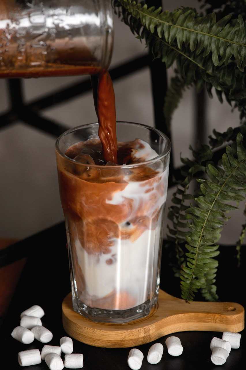 Фуд съемка молочной продукции комбината Роса в Смоленске. Фотограф | Михаил Буш Смоленск